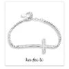 Sl006 Korean Style S925 Silver Bracelet Women's Graceful And Fashionable Texture Cross Bracelet Personality Hand Jewelry -Cheap Jewelry Store 1458278240450908160