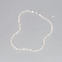 Korea 925 Sterling Silver Four-row Chain Necklace Wholesale -Cheap Jewelry Store 1458307257115742208