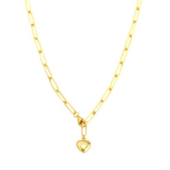 Fashion Heart Shape Silver Necklace Patchwork Stainless Steel Necklaces -Cheap Jewelry Store 1557901681545580544