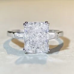 Simple Style Geometric Sterling Silver Inlay Zircon Rings 1 Piece -Cheap Jewelry Store 1591267967147053056 1