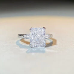 Simple Style Geometric Sterling Silver Inlay Zircon Rings 1 Piece -Cheap Jewelry Store 1591268030611066880