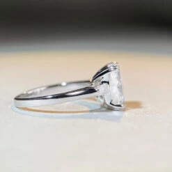 Simple Style Geometric Sterling Silver Inlay Zircon Rings 1 Piece -Cheap Jewelry Store 1591268117533822976