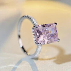 Fashion Geometric Sterling Silver Inlay Zircon Rings 1 Piece -Cheap Jewelry Store 1591268682191998976