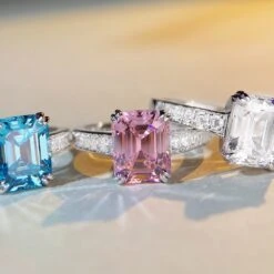 Retro Geometric Sterling Silver Plating Zircon Rings 1 Piece -Cheap Jewelry Store 1591268759677571072