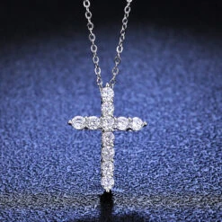 Ethnic Style Geometric Sterling Silver Rhinestones Pendant Necklace 1 Piece -Cheap Jewelry Store 1594590736752447488 1