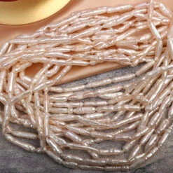 Fashion Geometric Natural Freshwater Pearl Beaded Necklace 1 Piece -Cheap Jewelry Store 1602859888743157760