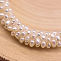 Retro Geometric Pearl Sterling Silver Bracelets 1 Piece -Cheap Jewelry Store 1605454114647576576