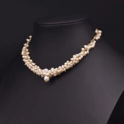 Retro Water Droplets Pearl Necklace 1 Piece -Cheap Jewelry Store 1605454745873551360