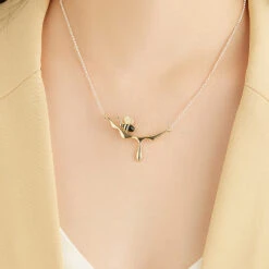 Simple Style Bee Sterling Silver Plating Necklace 1 Piece -Cheap Jewelry Store 1608401245343715328 1