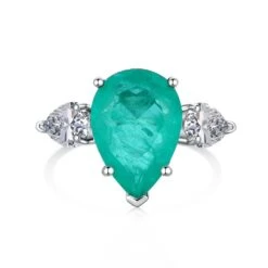 Glam Water Droplets Sterling Silver Plating Zircon Rings 11 Glam Water Droplets Sterling Silver Plating Zircon Rings -Cheap Jewelry Store 1612330694976081920