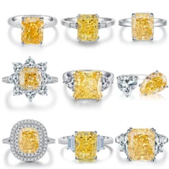 Luxurious Geometric Sterling Silver Plating Zircon Rings -Cheap Jewelry Store 1613795000536141824 1