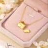 1 Piece MAMA Simple Style Geometric Sterling Silver Plating Necklace -Cheap Jewelry Store 1625372615684263936