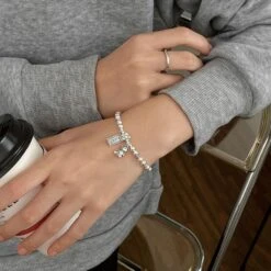 1 Piece Cute Animal Bear Sterling Silver Bracelets -Cheap Jewelry Store 1627563285228425216