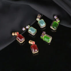 Simple Style Square Copper Inlay Zircon Earrings -Cheap Jewelry Store 1629020080845230080