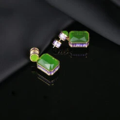 Simple Style Square Copper Inlay Zircon Earrings -Cheap Jewelry Store 1629020084745932800
