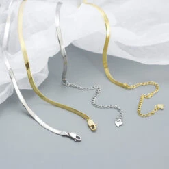 1 Piece Punk Solid Color Sterling Silver Plating Necklace 11 1 Piece Punk Solid Color Sterling Silver Plating Necklace -Cheap Jewelry Store 1630771247308738560