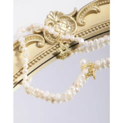 1 Piece Elegant Flower Pearl Sterling Silver Necklace -Cheap Jewelry Store 1630818470553849856