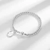 Simple Style Letter Water Droplets Sterling Silver Polishing Bracelets -Cheap Jewelry Store 1632994390802829312