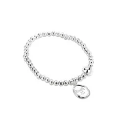 Simple Style Letter Water Droplets Sterling Silver Polishing Bracelets -Cheap Jewelry Store 1632994392677683200