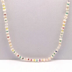 1 Piece Fashion Round Freshwater Pearl Seed Bead Beaded Necklace -Cheap Jewelry Store 1634443092151111680