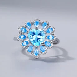 Simple Style Heart Shape Sterling Silver Inlay Zircon Rings 19 Simple Style Heart Shape Sterling Silver Inlay Zircon Rings -Cheap Jewelry Store 1637050016902287360