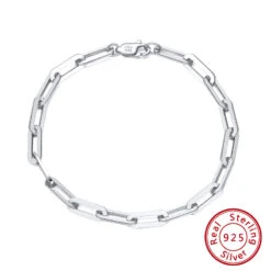Simple Style Geometric Sterling Silver Plating Bracelets -Cheap Jewelry Store 1637691098069602304