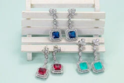 1 Pair Retro Square Water Droplets Copper Inlay Zircon Drop Earrings -Cheap Jewelry Store 1638426852311830528 1