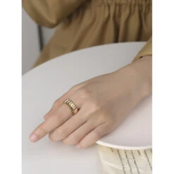 Basic Geometric Sterling Silver Plating Open Ring -Cheap Jewelry Store 1639163465153253376