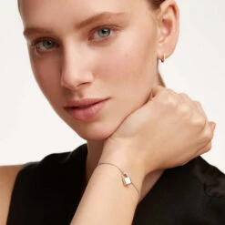 Modern Style Simple Style Lock Sterling Silver Plating Inlay Zircon Bracelets -Cheap Jewelry Store 1640155165053030400