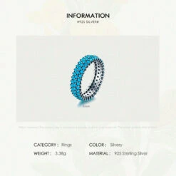 Vintage Style Sterling Silver Inlay Turquoise Wide Band Ring -Cheap Jewelry Store 1642388615709462528