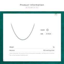 Luxurious Simple Style Round Sterling Silver Plating Inlay Zircon Rhodium Plated Choker -Cheap Jewelry Store 1643163964126924800