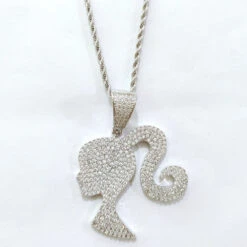 Simple Style Solid Color Copper Inlay Rhinestones Pendant Necklace -Cheap Jewelry Store 1650707194573885440