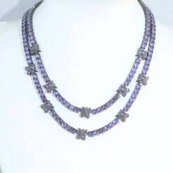 Hip-Hop Streetwear Geometric Copper Inlay Zircon Necklace -Cheap Jewelry Store 1651067262792241152