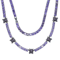 Hip-Hop Streetwear Geometric Copper Inlay Zircon Necklace -Cheap Jewelry Store 1651067268941090816