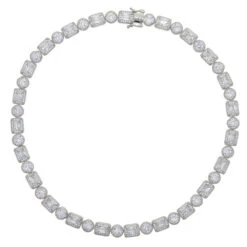 Streetwear Geometric Copper Plating Inlay Zircon Necklace -Cheap Jewelry Store 1651070295689269248