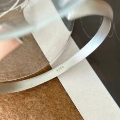 Wholesale Simple Style Streetwear Solid Color Sterling Silver Cuff Bracelets -Cheap Jewelry Store 1652242092157702144 1