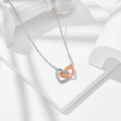Wholesale Simple Style Heart Shape Sterling Silver Zircon Pendant Necklace -Cheap Jewelry Store 1652244008262569984