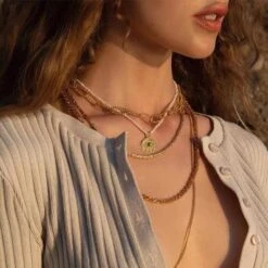 Simple Style Round Freshwater Pearl Copper Beaded Pendant Necklace -Cheap Jewelry Store 1654373647709769728