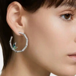 Simple Style Leaf Alloy Inlay Rhinestones Women'S Earrings -Cheap Jewelry Store 1654378980603727872