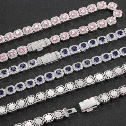 Hip-Hop Geometric Copper Plating Inlay Zircon Gold Plated Necklace -Cheap Jewelry Store 1655412619047211008