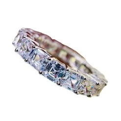 Wholesale Simple Style Solid Color Sterling Silver Plating Inlay High Carbon Diamond Rings -Cheap Jewelry Store 1655417020944093184