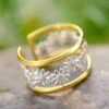 Wholesale Elegant Daisy Sterling Silver Open Ring 2 Wholesale Elegant Daisy Sterling Silver Open Ring -Cheap Jewelry Store 1655520795822264320