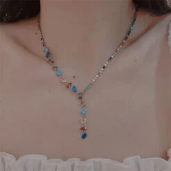 Elegant Luxurious Lady Geometric Copper Inlay Zircon Necklace -Cheap Jewelry Store 1658050182882922496
