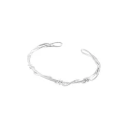 Modern Style Simple Style Solid Color Sterling Silver Plating Bangle -Cheap Jewelry Store 1659832788058247168