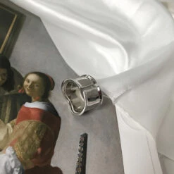 IG Style Simple Style Solid Color Sterling Silver Plating Open Ring 9 IG Style Simple Style Solid Color Sterling Silver Plating Open Ring -Cheap Jewelry Store 1659834584260546560