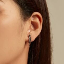 1 Pair Streetwear Animal Plating Inlay Sterling Silver Zircon Ear Studs -Cheap Jewelry Store 1661279328324947968