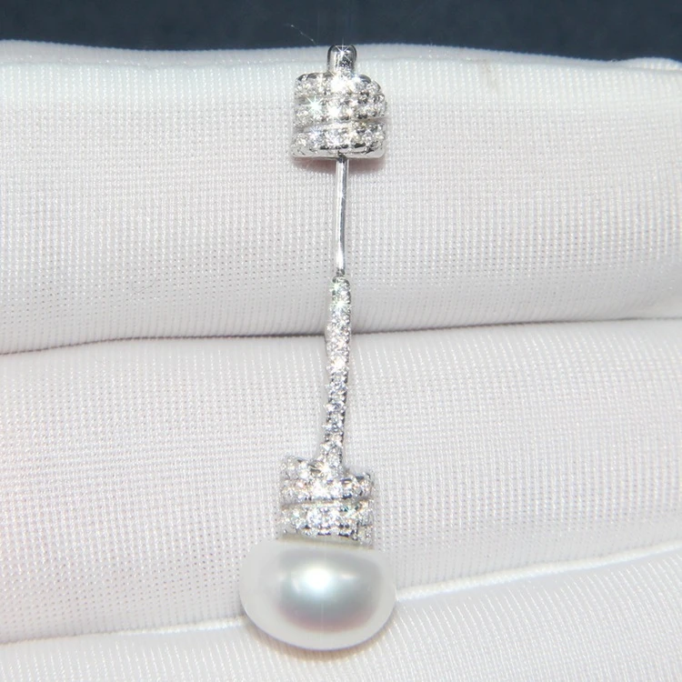 1 Piece Simple Style Geometric Inlay Sterling Silver Artificial Gemstones Ear Studs 6 1 Piece Simple Style Geometric Inlay Sterling Silver Artificial Gemstones Ear Studs - Image 4