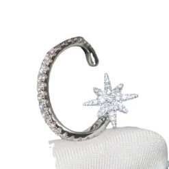 1 Piece Modern Style Star Inlay Sterling Silver Artificial Gemstones Earrings 13 1 Piece Modern Style Star Inlay Sterling Silver Artificial Gemstones Earrings -Cheap Jewelry Store 1661576942115229696