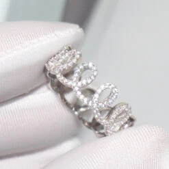 Classic Style Geometric Sterling Silver Inlay Artificial Gemstones Rings -Cheap Jewelry Store 1661577259053617152