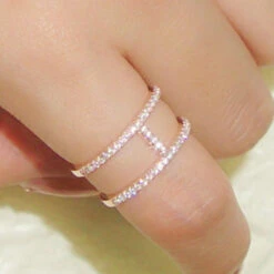 Classic Style Round Sterling Silver Inlay Artificial Gemstones Rings -Cheap Jewelry Store 1661577315689304064